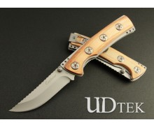 3Cr13 Stainless Steel Folding Knife Pocket Knife UDTEK01400